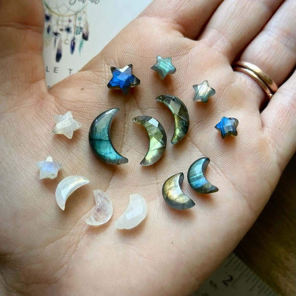 Handmade Moonstone Necklace, Minimalistic, Moonstone Choker, Goddess Provisions - Picture 14 of 14